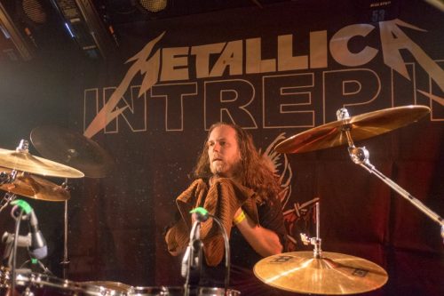 Metalová hudobná skupina Intrepid fotenie Randal klub